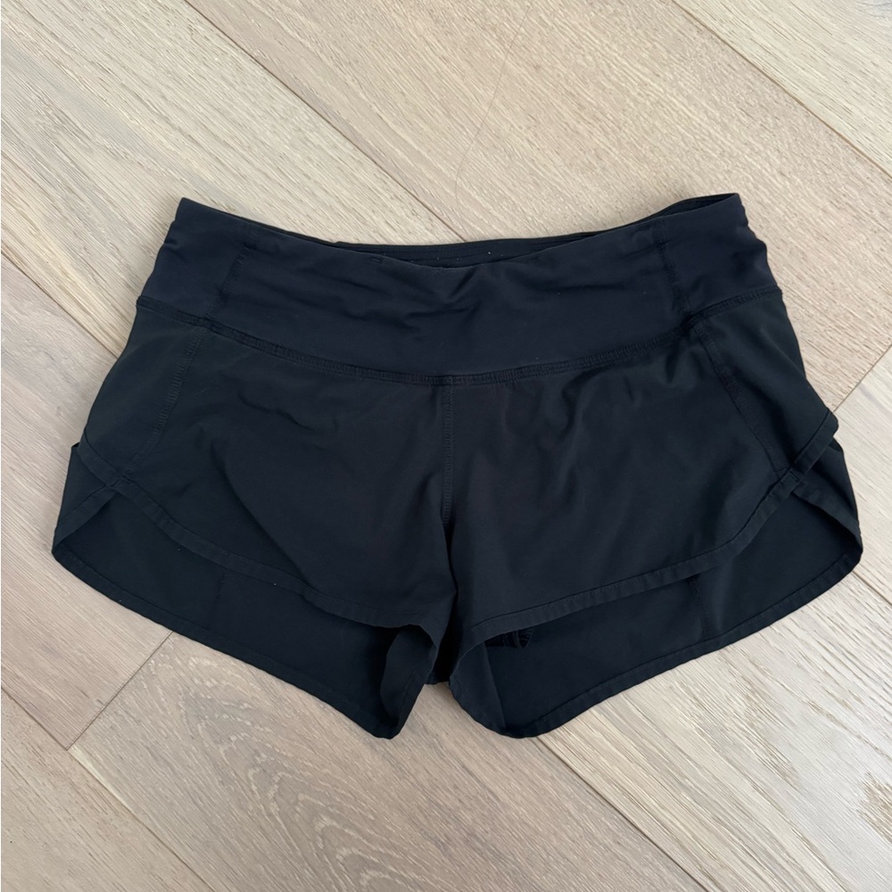 Lululemon Athletica Black Athletic Shorts